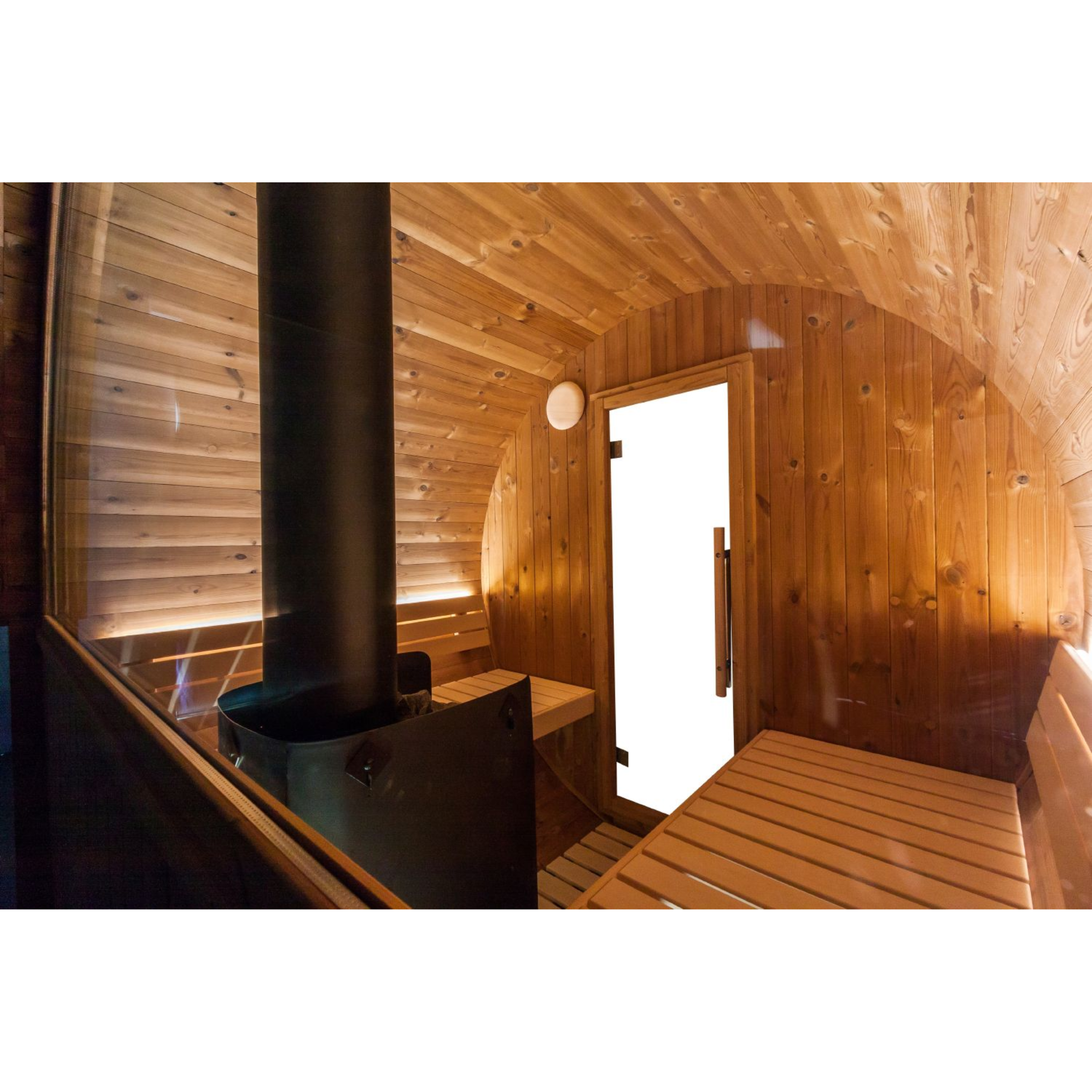 Barrelsauna Kaski 180 Panorama 2,20 / 1,80 5