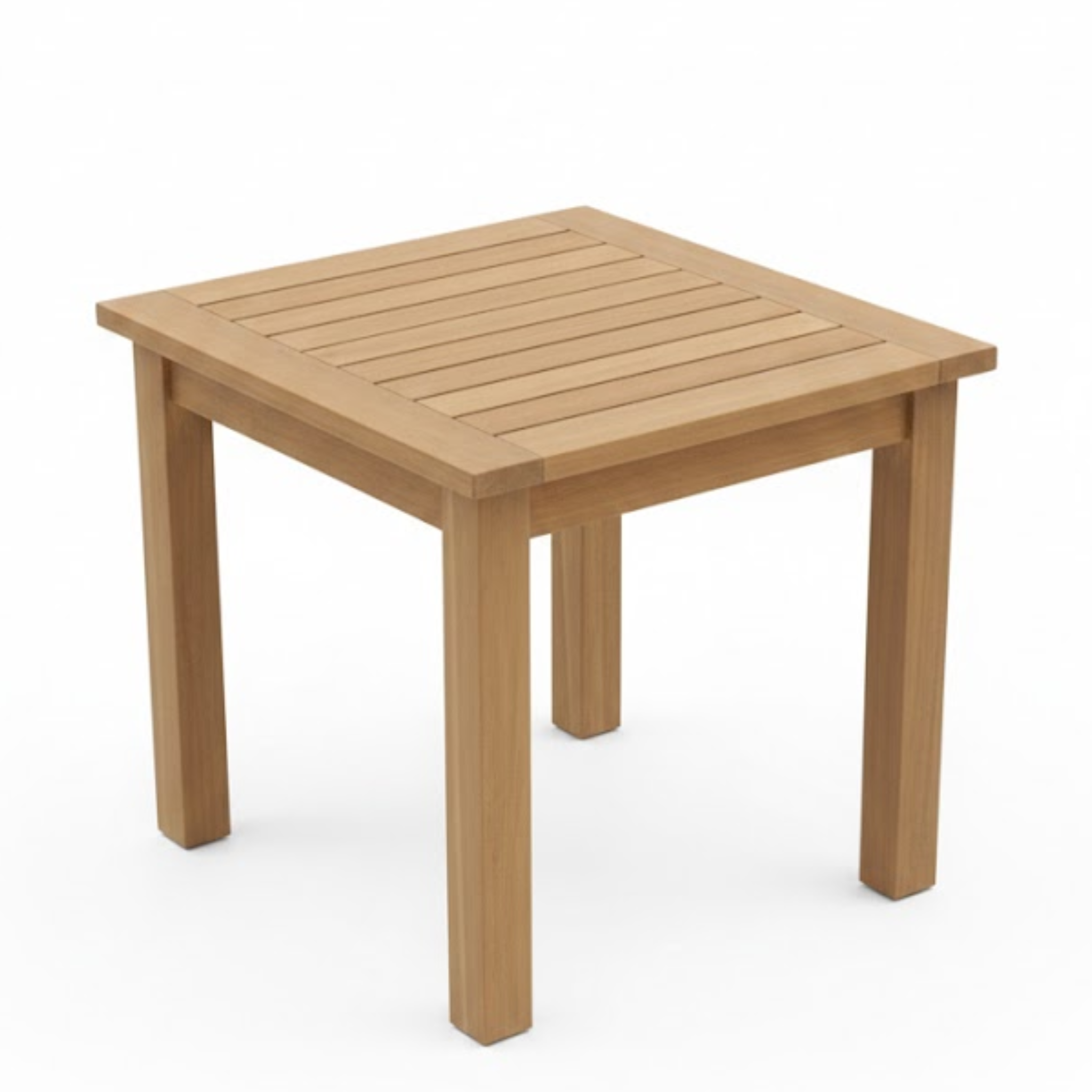 Teakhouten bijzettafel Evy