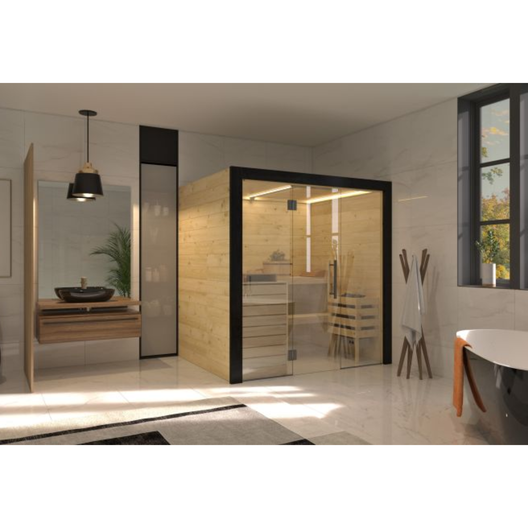 Binnensauna Family M