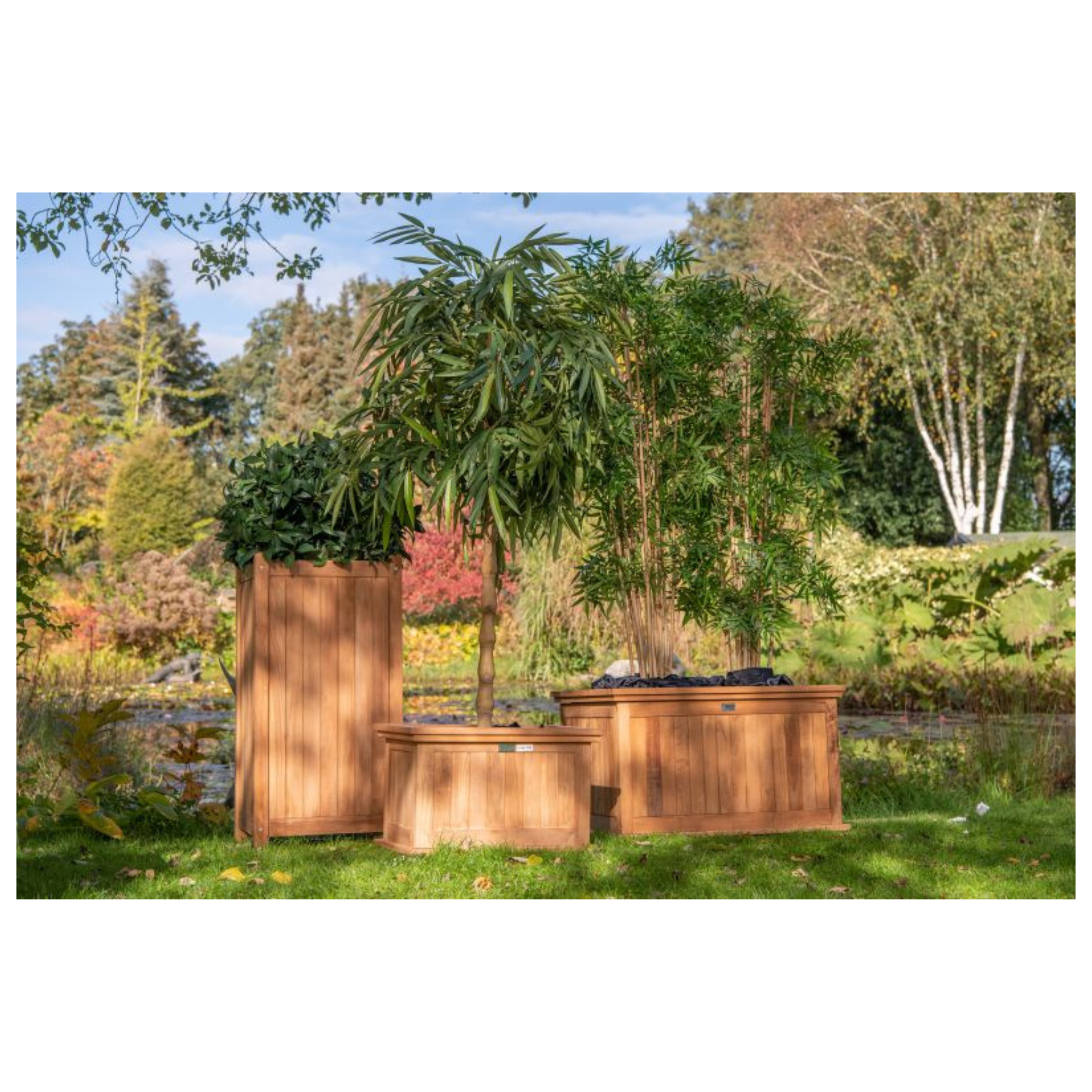 Bloembak Java 45 x 45 x 90 cm