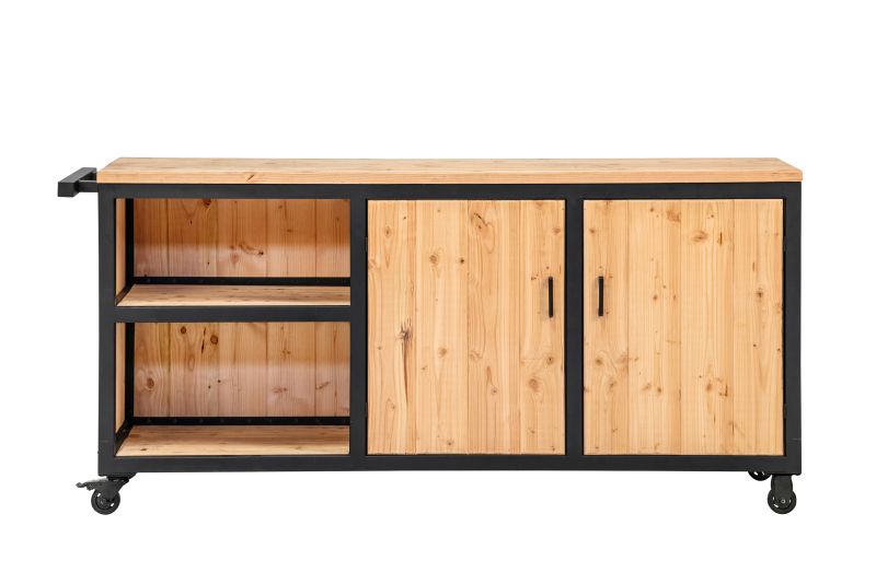 Buitenkeuken Acero douglas/staal 180 cm