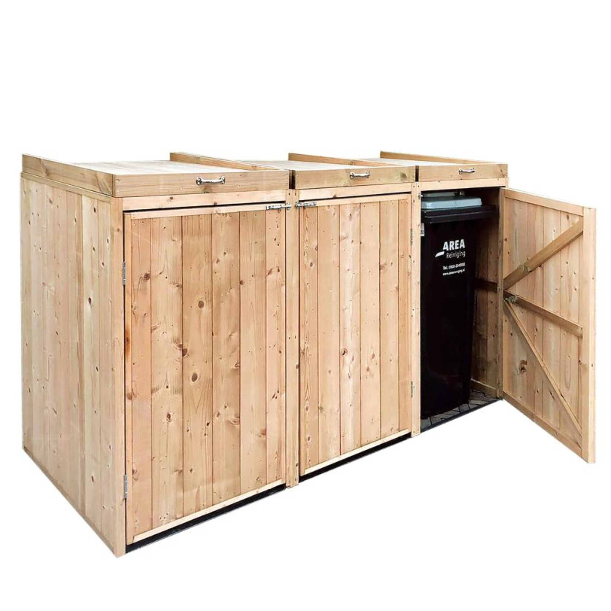 Containerberging vuren groen geïmpregneerd Triple B213 x D80 x H116,5 cm