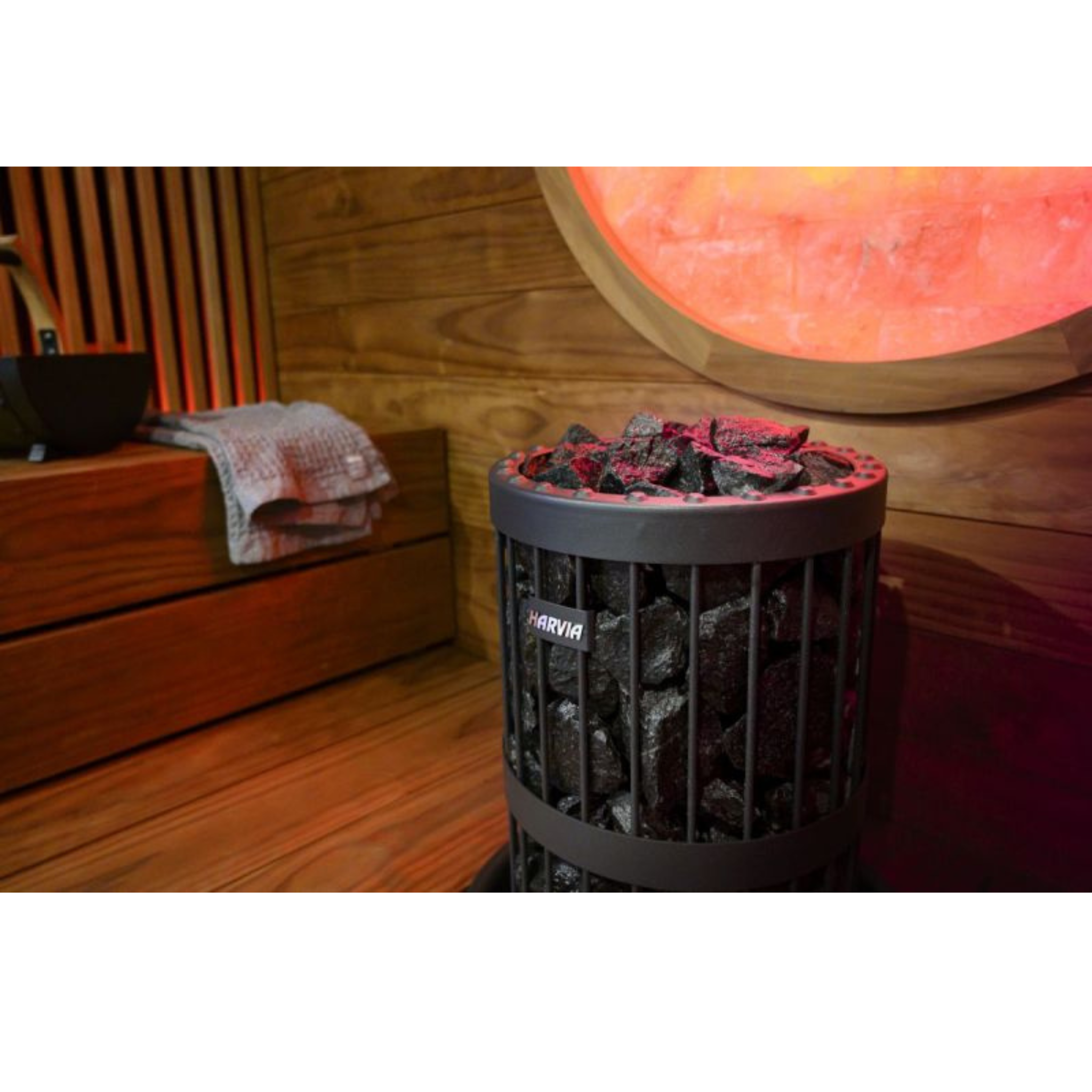 Elektrische saunakachel Harvia Legend 10.8kW zwart