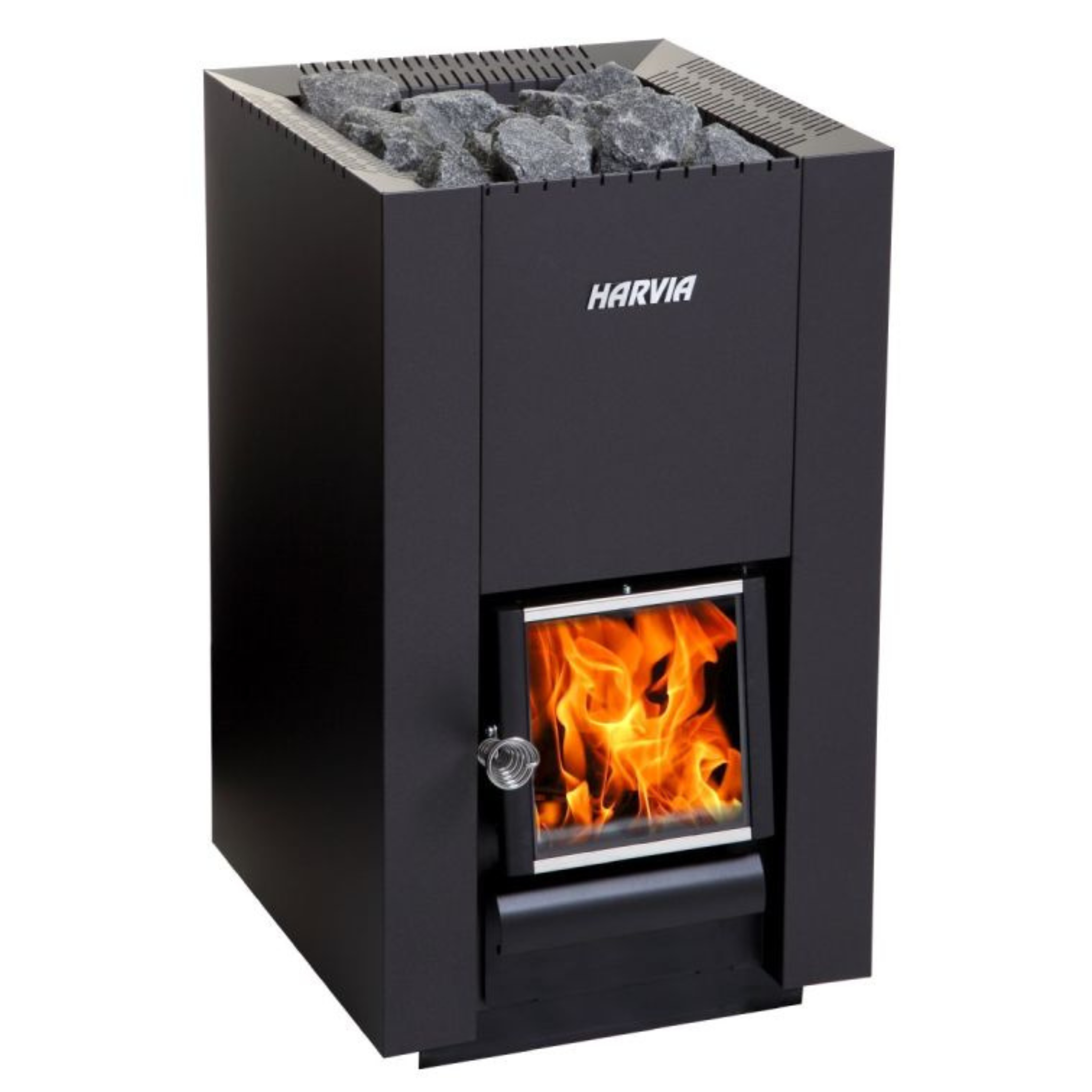 Houtkachel Harvia Linear 18 compact (incl. 2 dozen saunastenen)