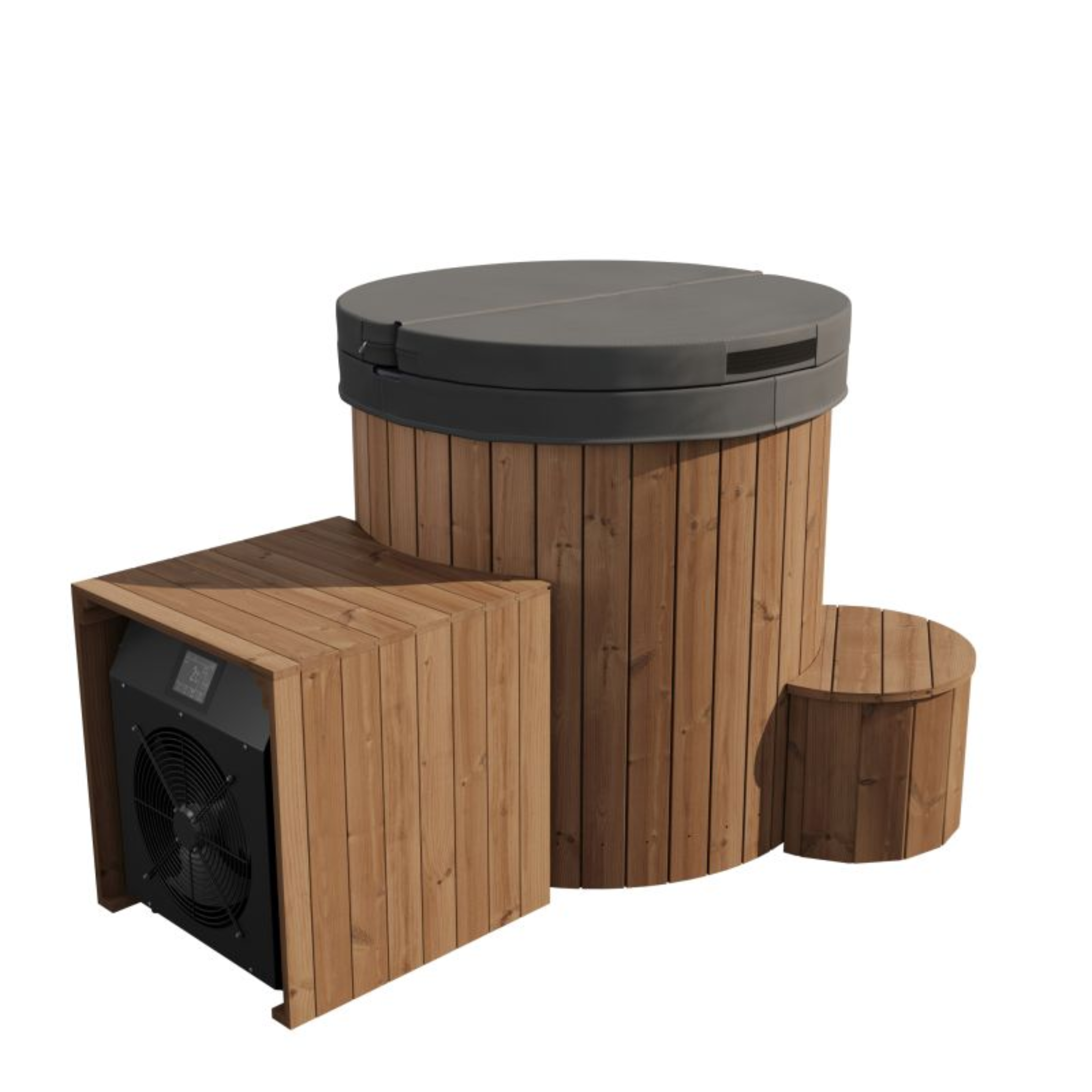 IJsbad Thermisch gemodificeerd Grenen