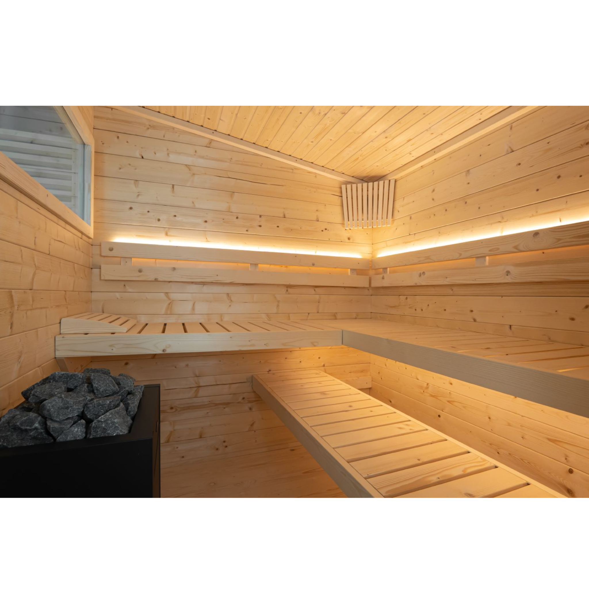 SCALA-L Gartensauna Scala Large 4,59 / 3,13 / 2,72 7