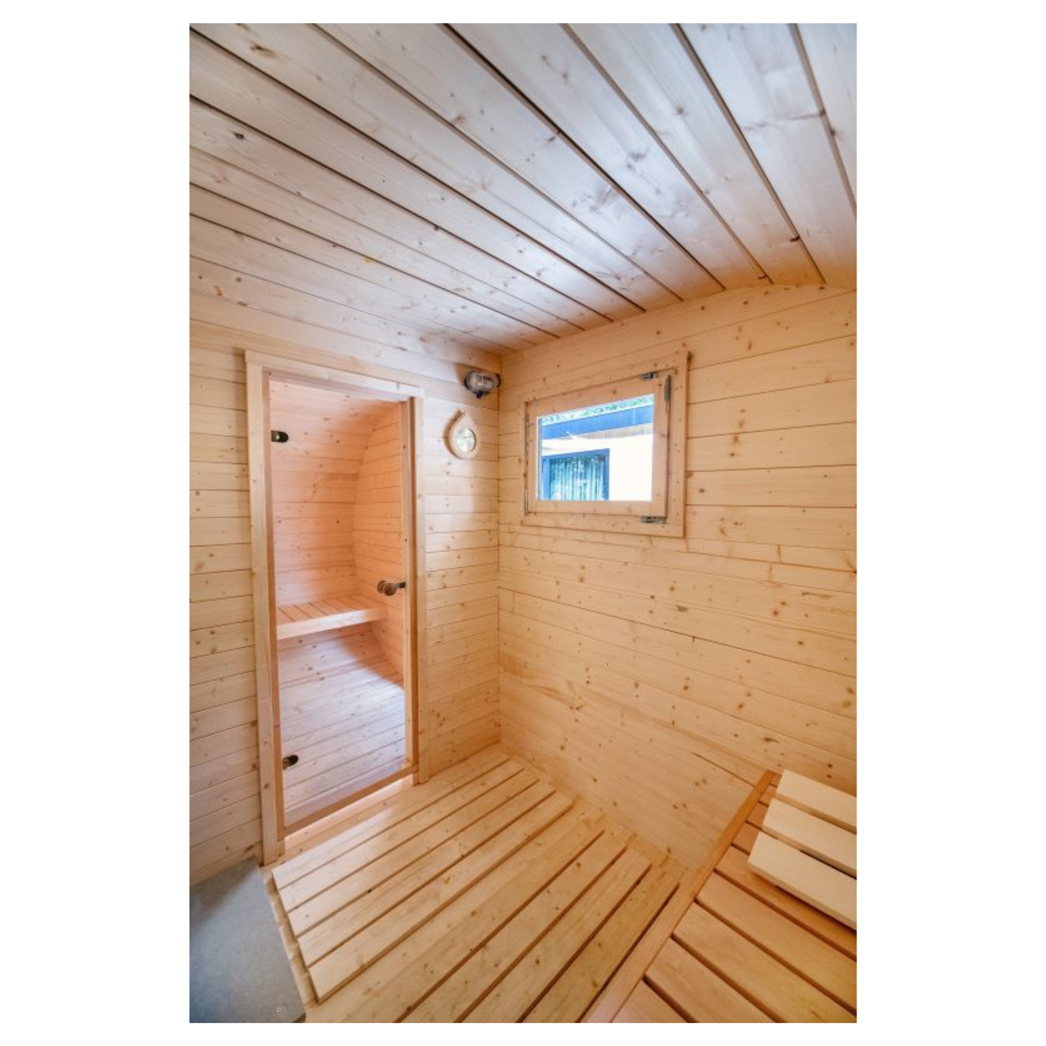 Sauna Oval 38 mm onbehandeld