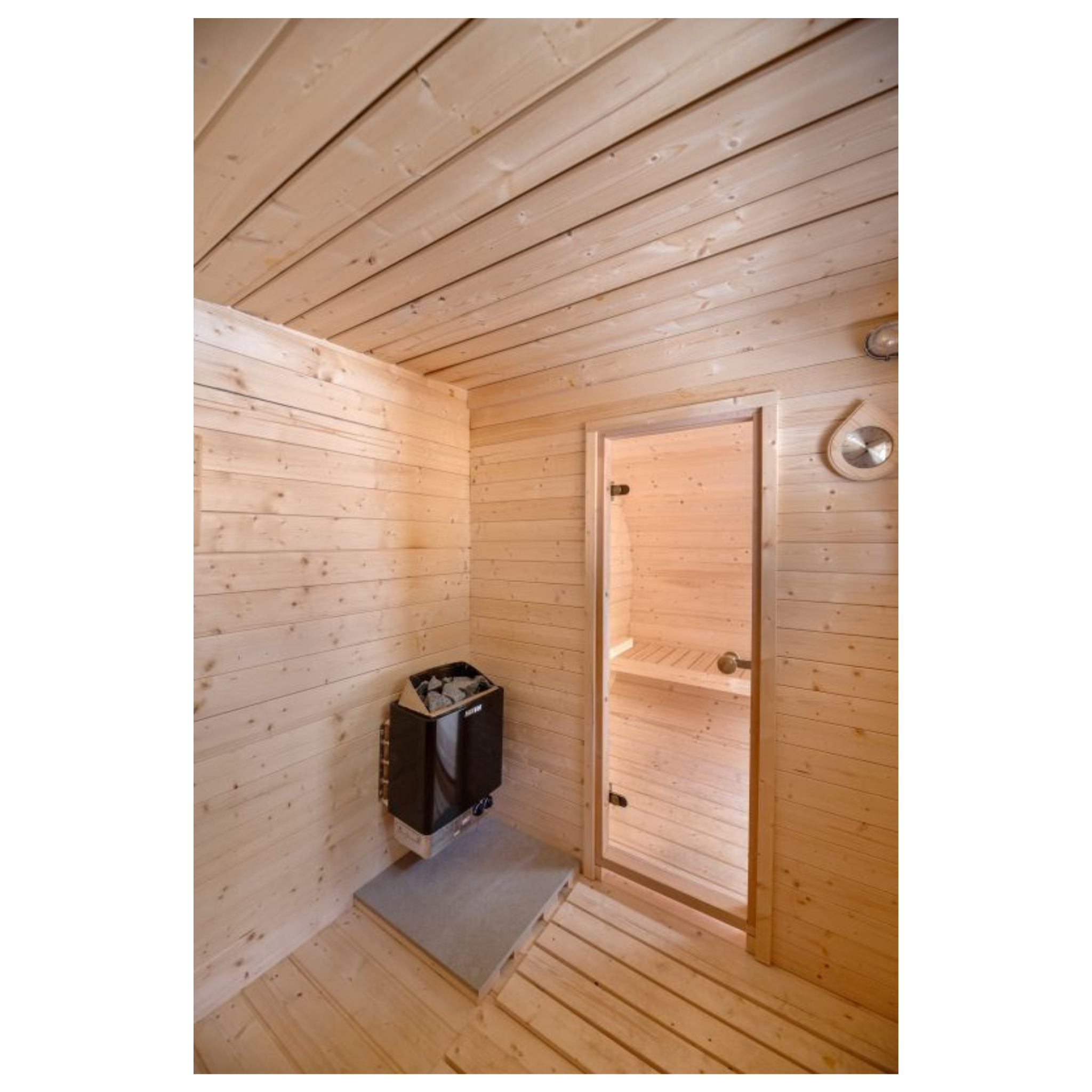 Sauna Oval 38 mm onbehandeld