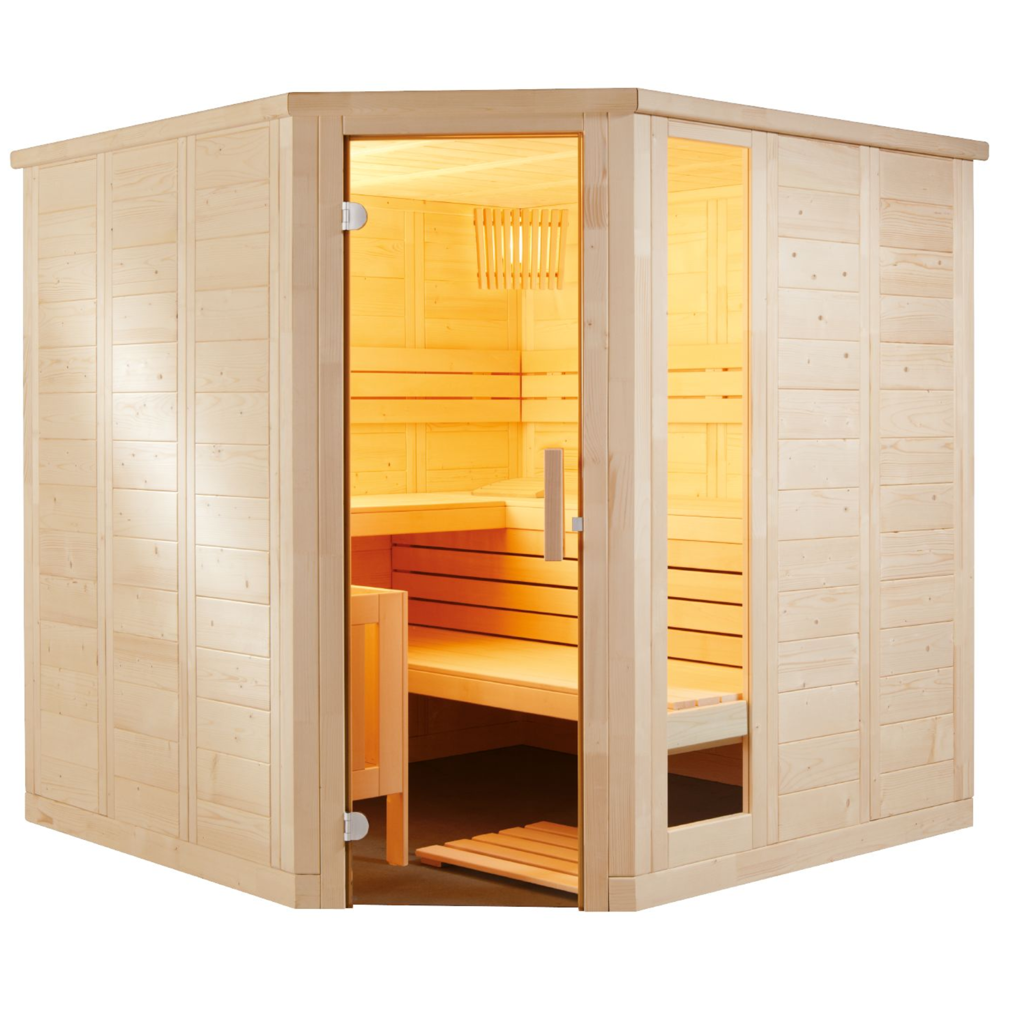 Harvia Sauna Komfort Corner Large