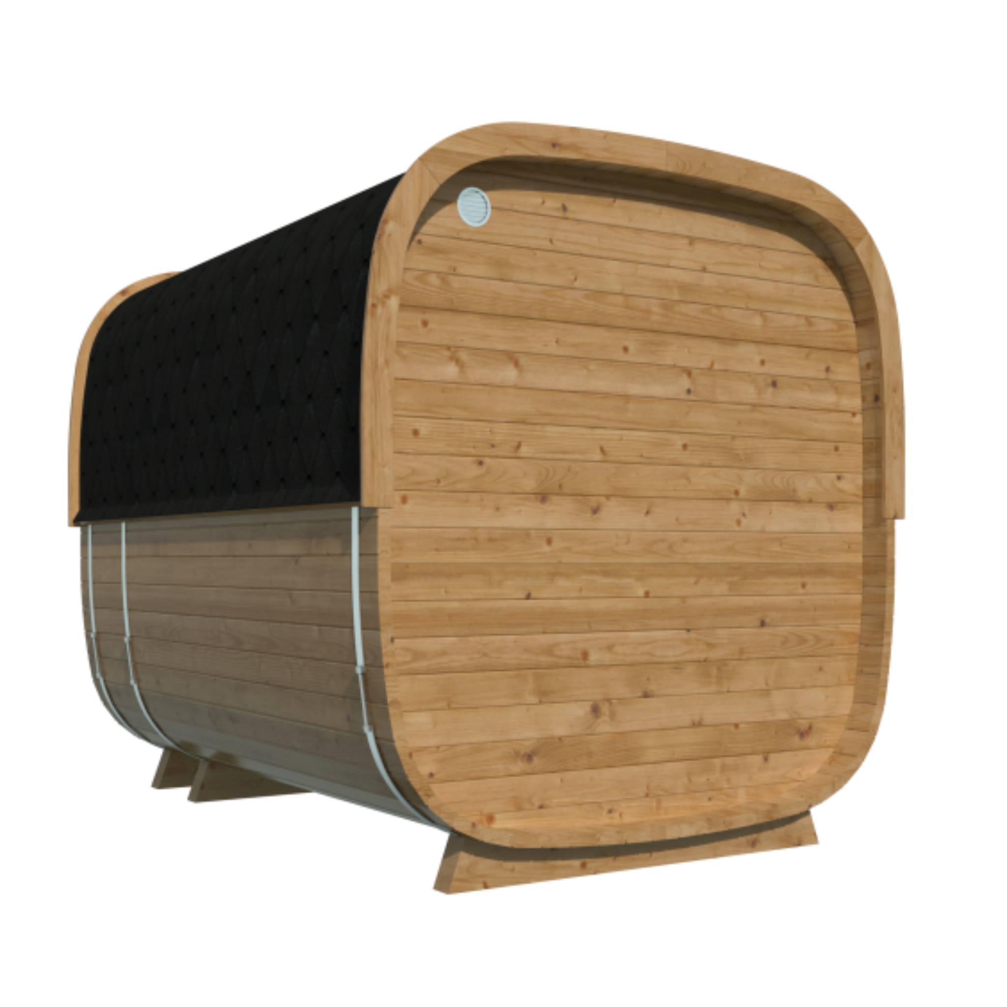 Sauna cube Rovaniemi 280 cm 42 mm Thermowood
