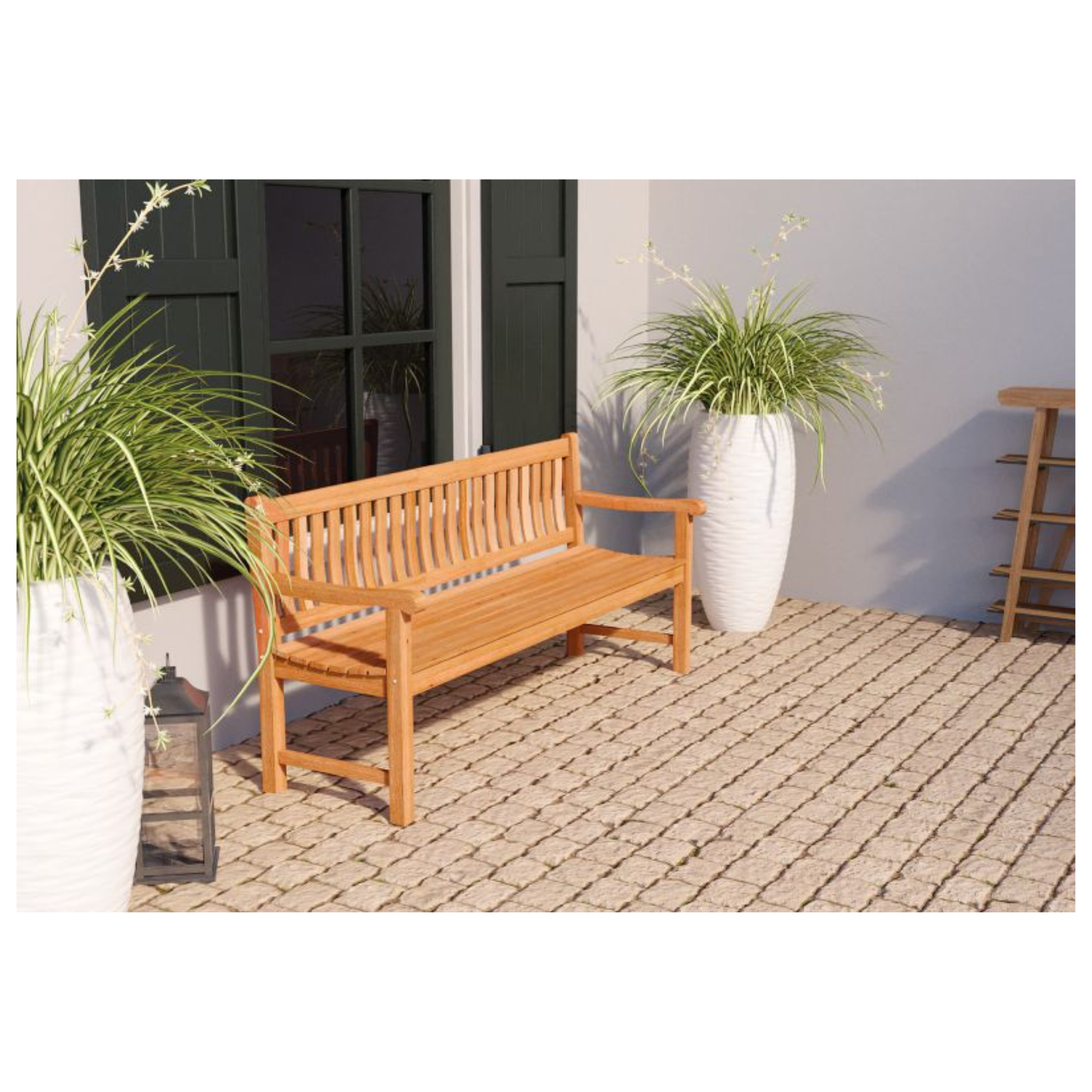 Teak tuinbank Bretagne 120 cm