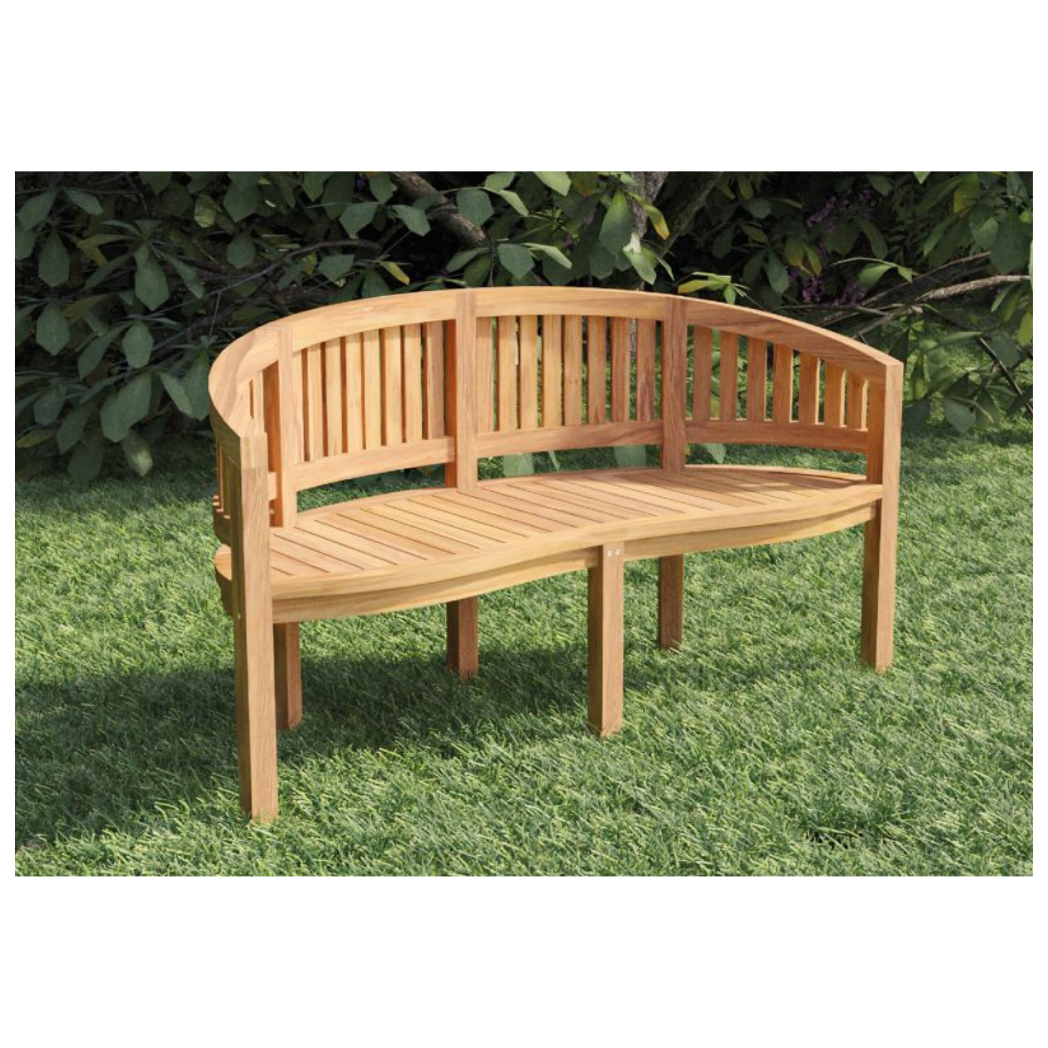 Teakbank Banana 150 cm