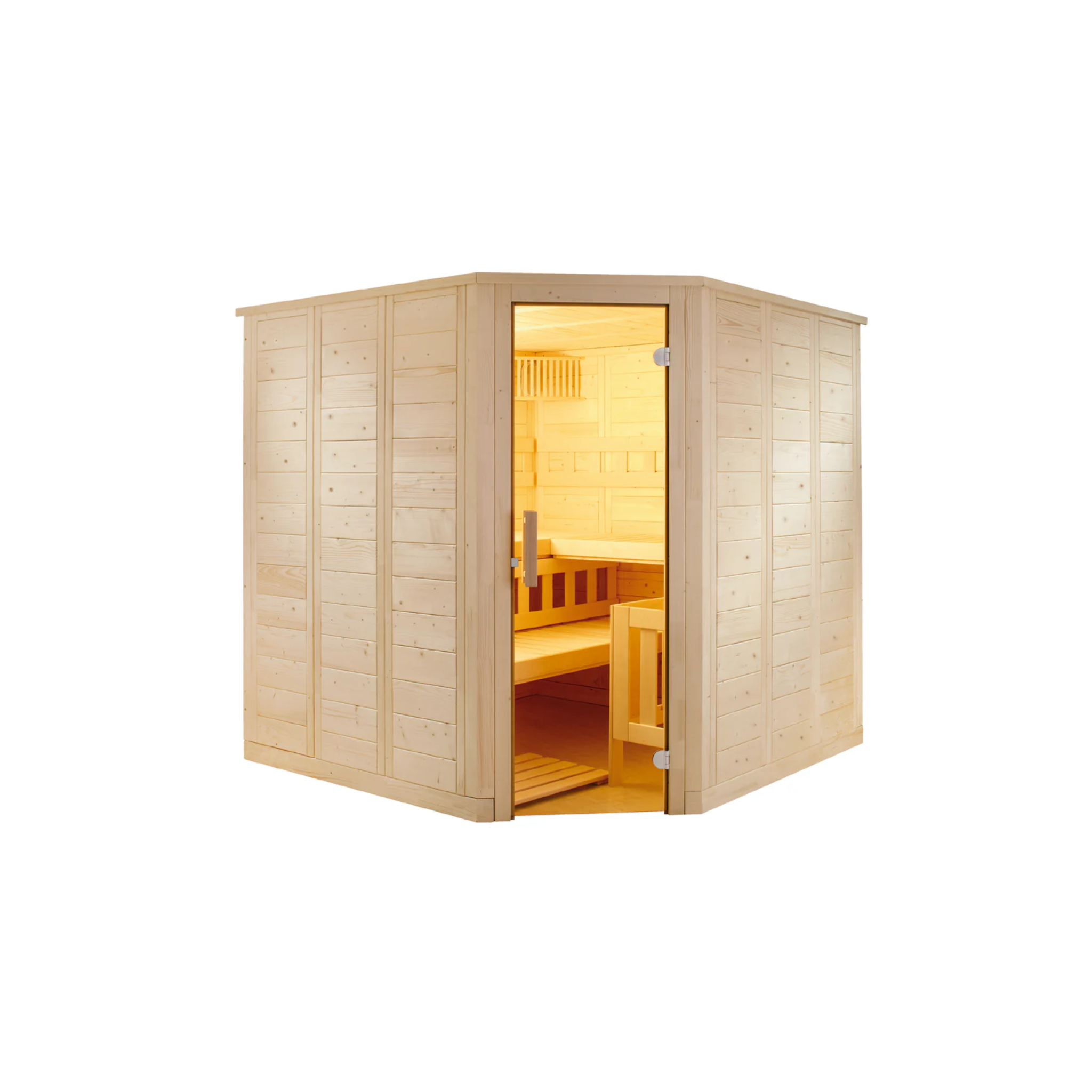 Sauna Wellfun Corner 206x206
