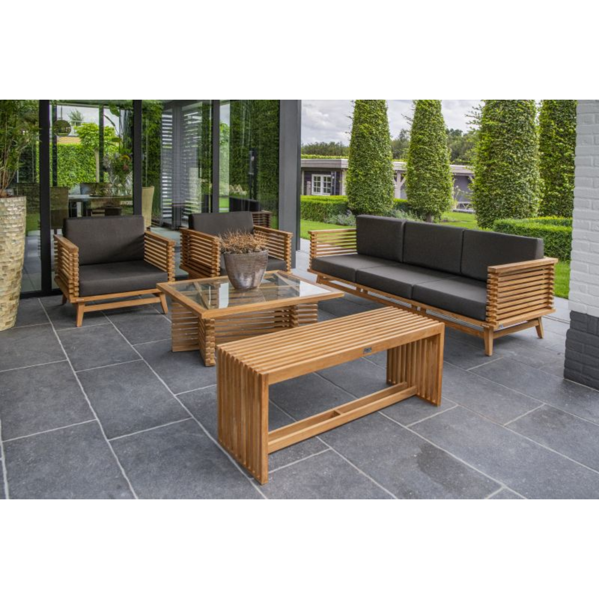 Riverside loungeset Teak