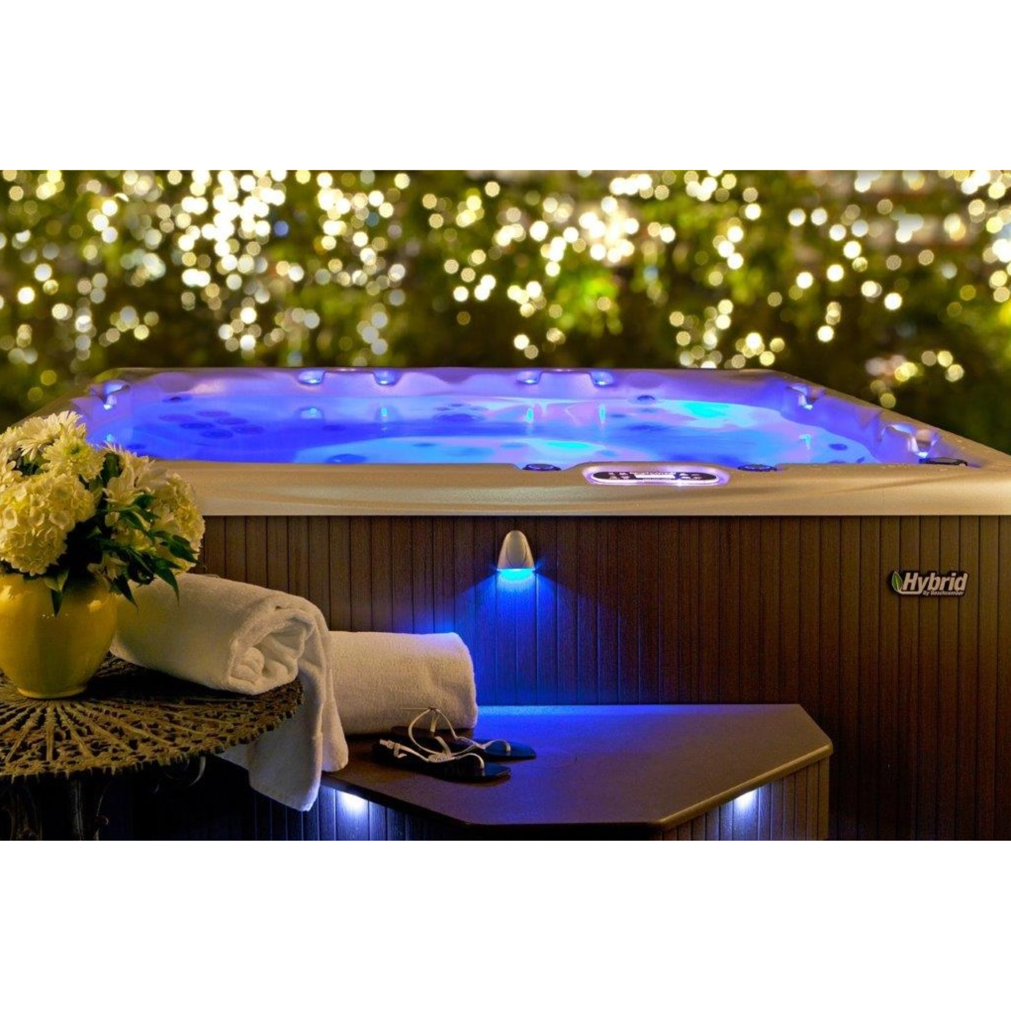 Beachcomber 550 hottub 224 x 203 x 97 cm