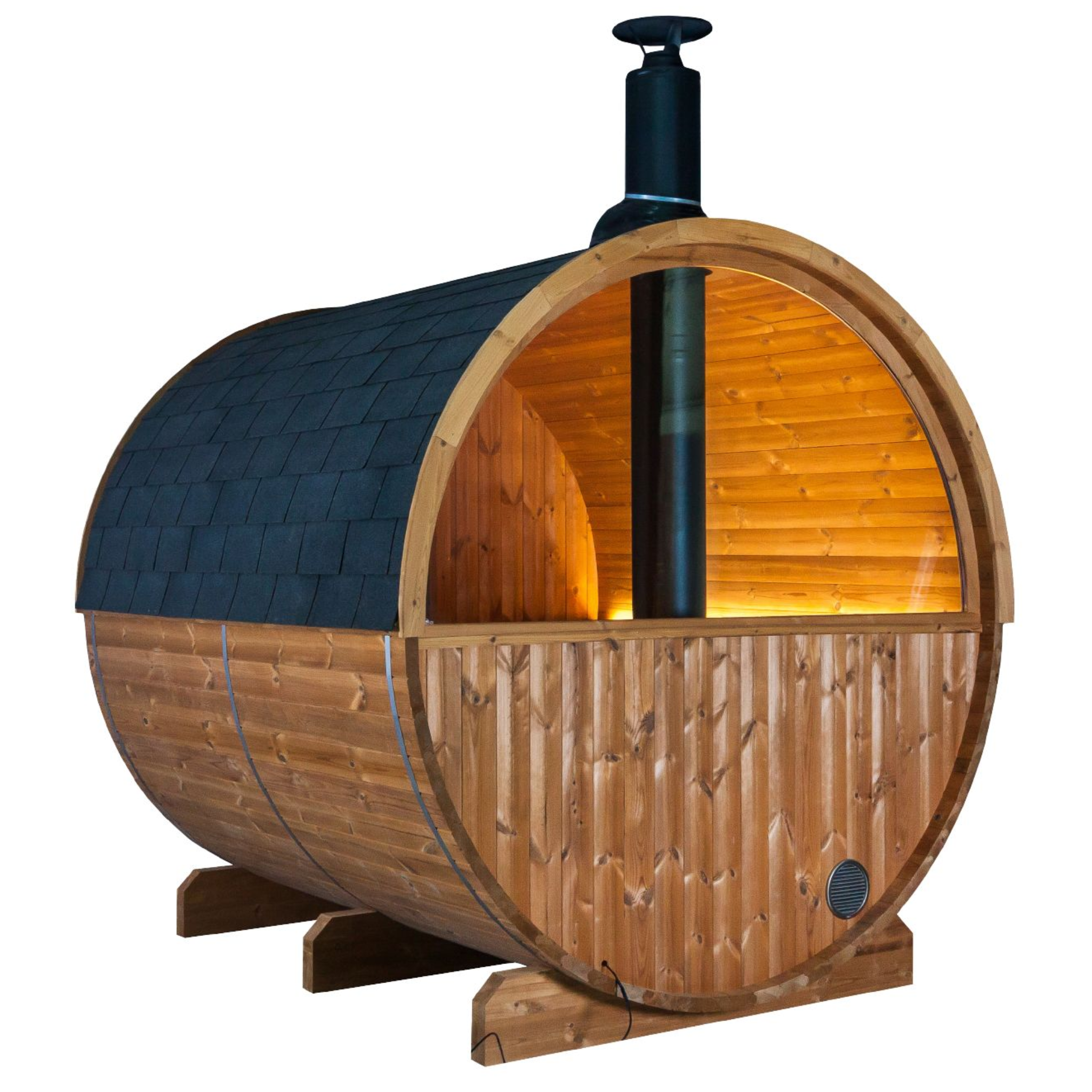 Barrelsauna Kaski 240 Panorama Canopy 2,20 / 2,40