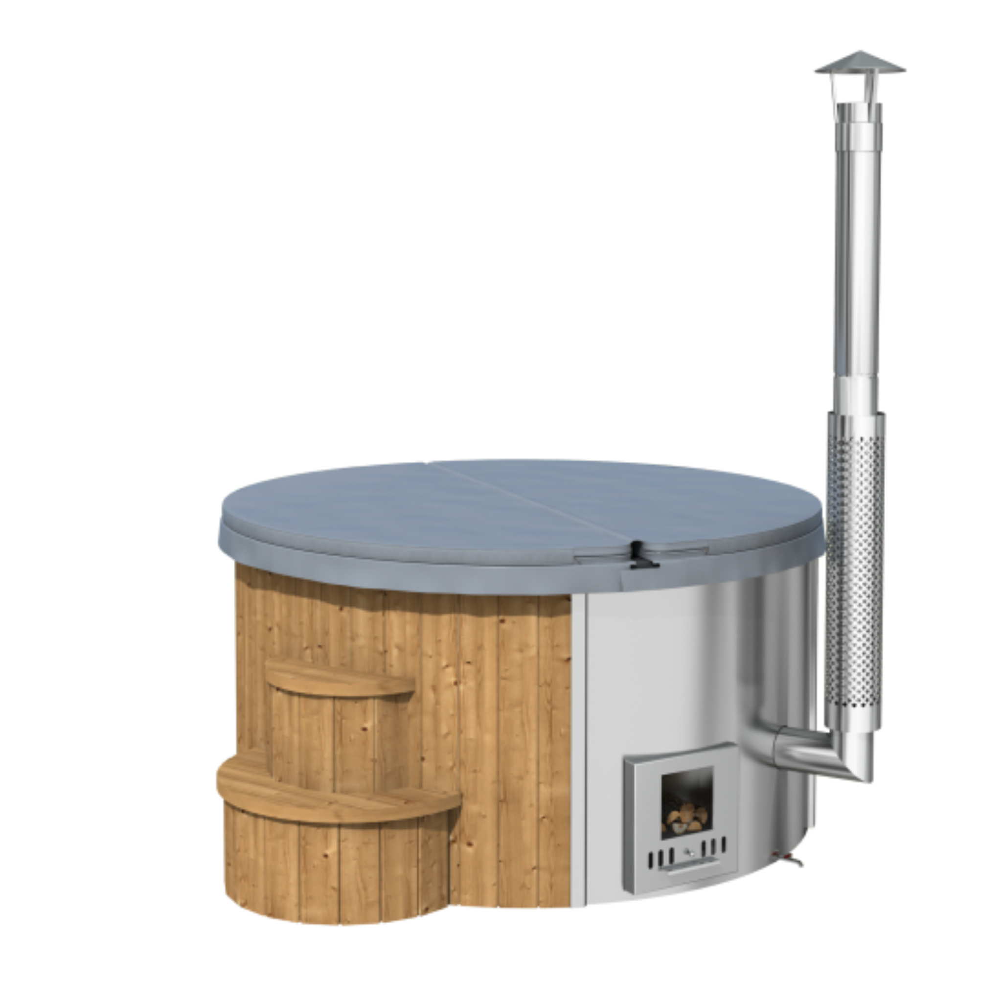 Hottub Deluxe ø200 cm Thermowood