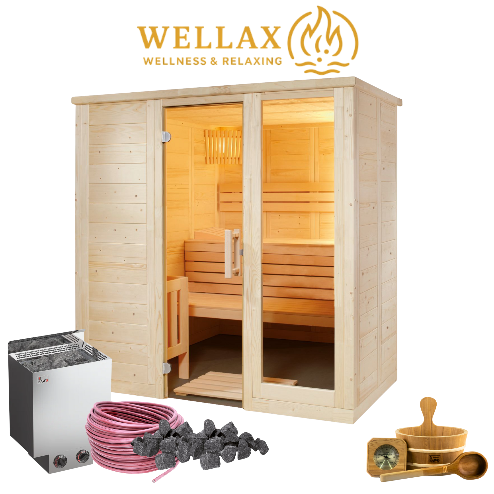 Sauna Komfort Small Bundel