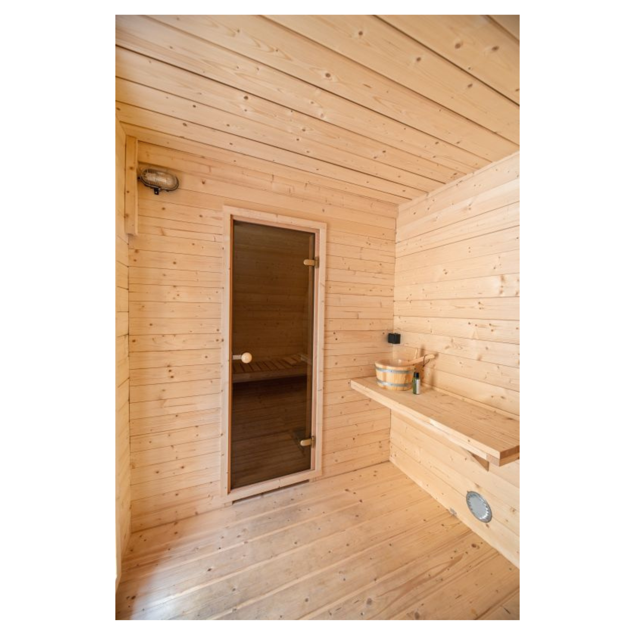 Sauna Oval 38 mm onbehandeld