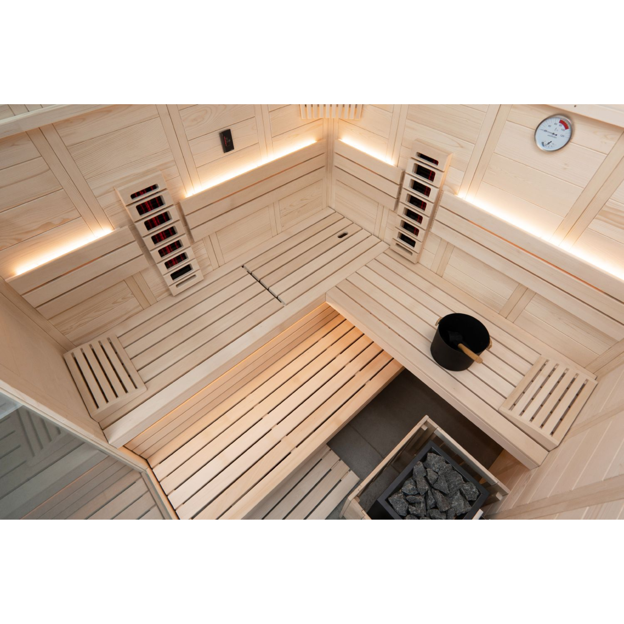 Sauna Alaska Corner Infra plus