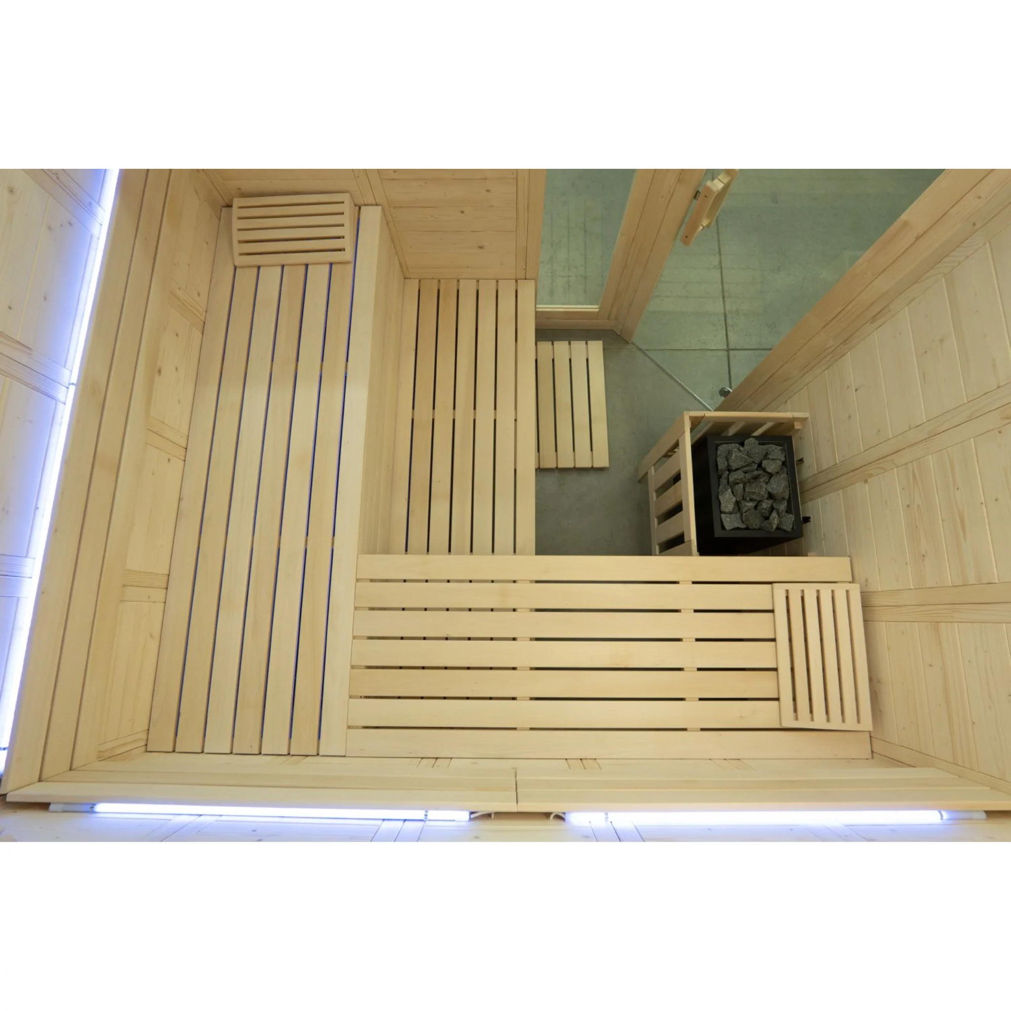 Harvia Sauna Komfort Corner Large