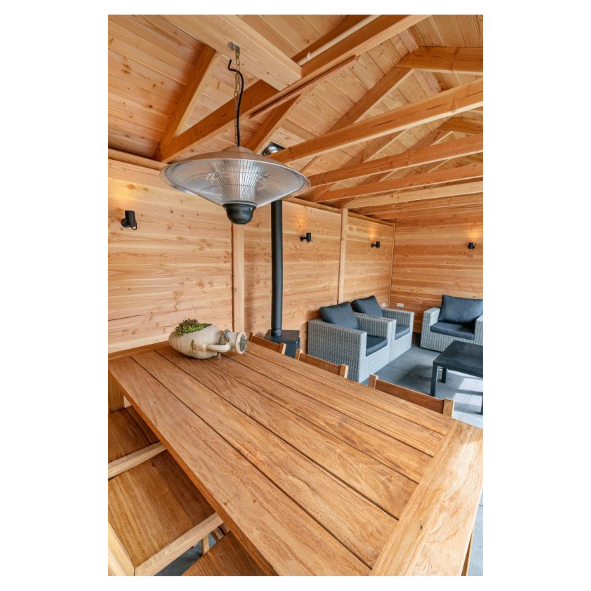 Teak tuinset Barset Buckingham