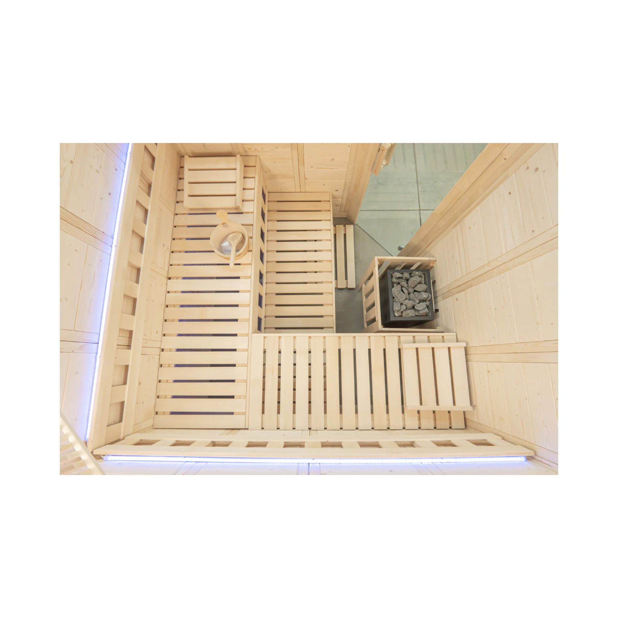 Sauna Wellfun Corner 206x206
