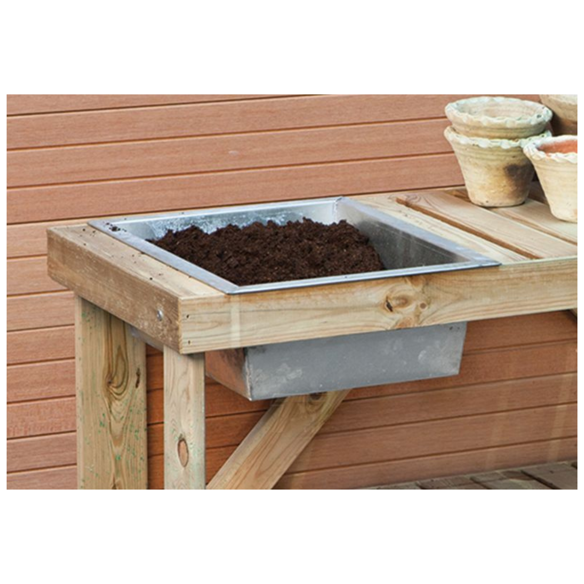 Zinken bak tbv werkbank Luxe