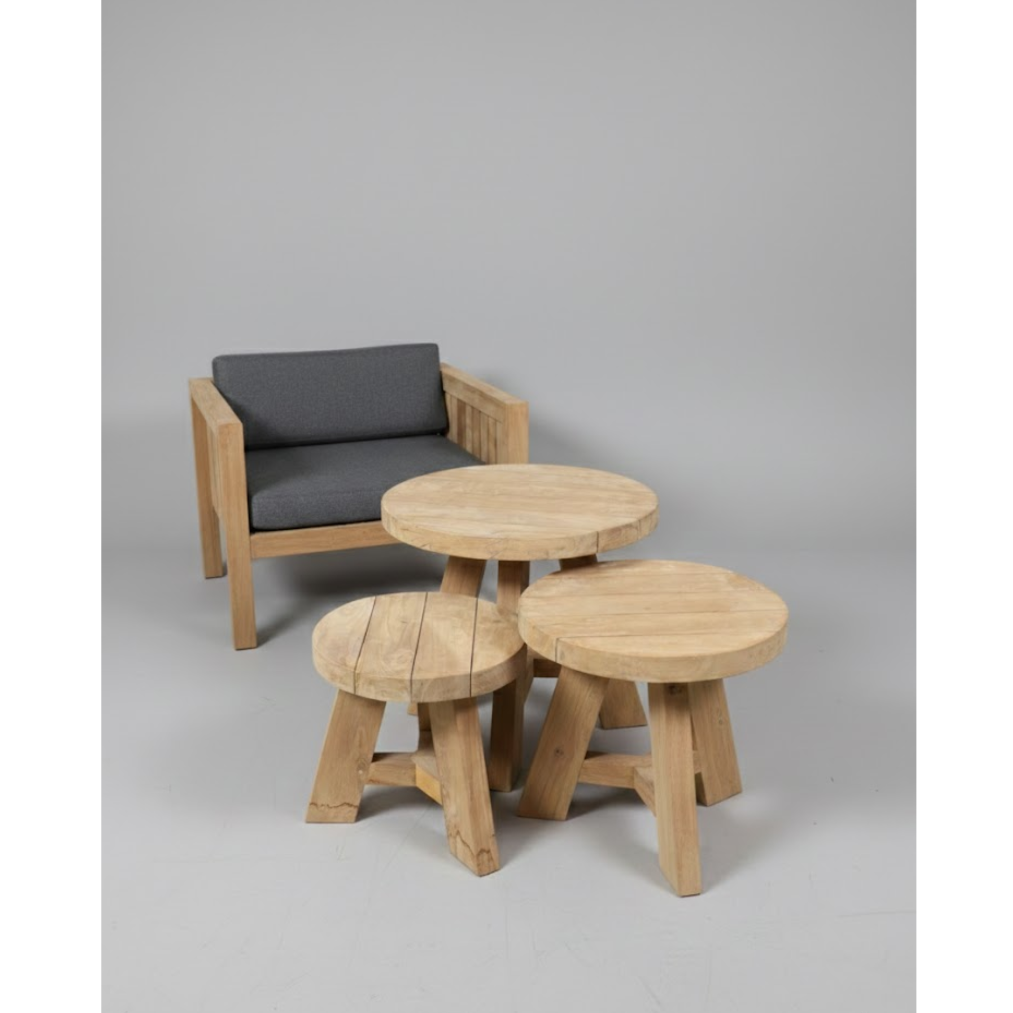 Coffee Tafelset Kaki 3 stuks