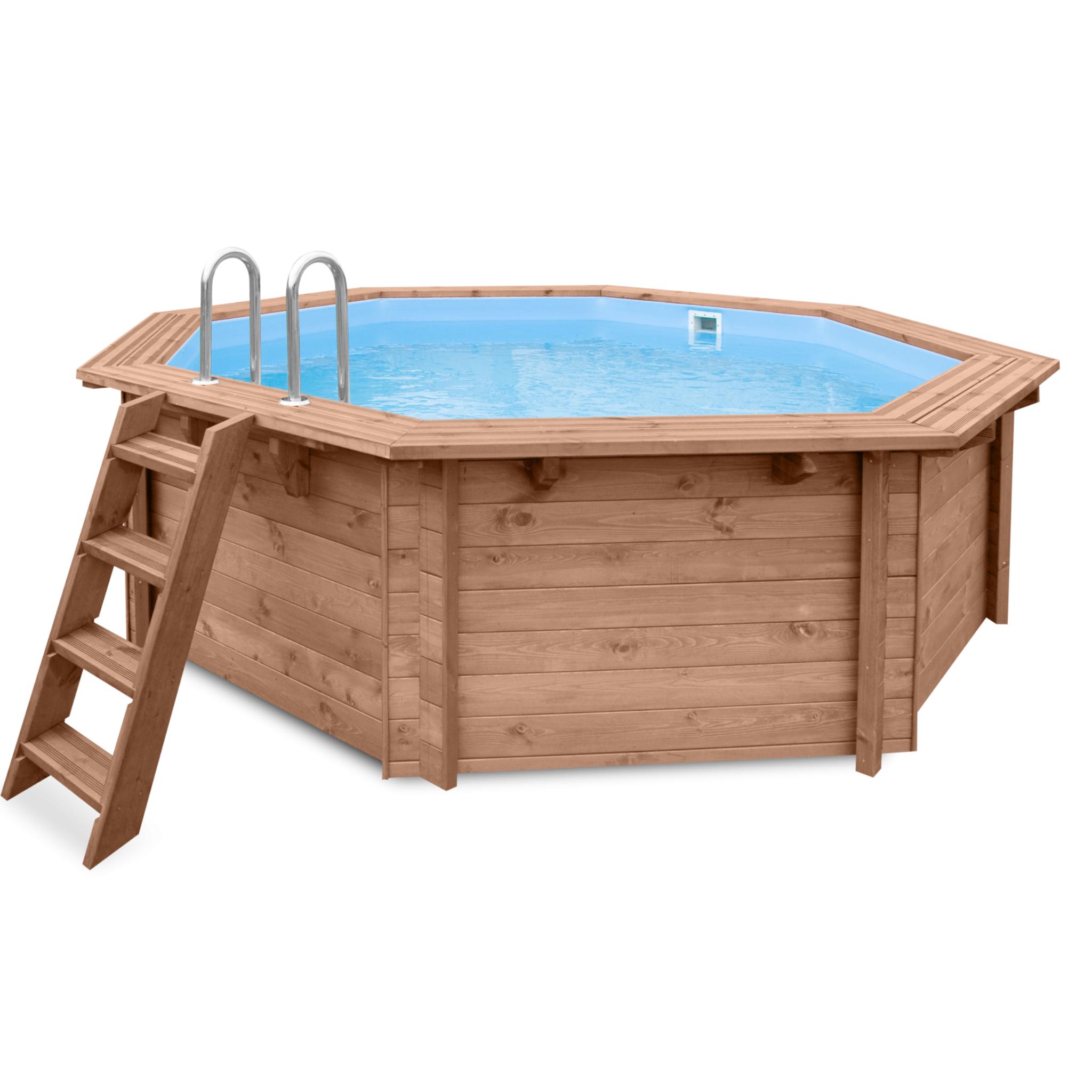 Luxe houten zwembad Cabana Beach 434 x 401 x 116 cm